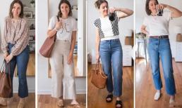 Đây là những set đồ dành cho phụ nữ ngoài 40 tuổi, càng đơn giản càng phong cách, thời trang cao cấp càng tôn lên khí chất