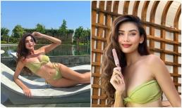 Võ Hoàng Yến cực xinh đẹp với nhan sắc chuẩn Beauty Queen, hình thể bốc lửa khi diện đồ tắm 2 mảnh lại gây sốt