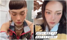 Chỉ còn 1 tuần trước đám cưới, Minh Hằng bất ngờ để lộ thềm ngực trơ xương, thần sắc kém tươi tắn vì thiếu ngủ dài ngày  