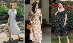 Mùa hè năm nay, loại váy này rất được ưa chuộng, được gọi là 'váy mềm', trông dáng rất cao và thanh lịch