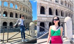 Lệ Quyên lên đồ nổi bần bật khoe sắc vóc ấn tượng trên đất Ý, Lâm Bảo Châu cũng chẳng kém cạnh với ngoại hình bảnh bao hết nấc