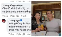 Chồng Hà Thanh Xuân khoe ảnh tình tứ bên vợ, gọi những người chỉ trích mình là 'nhóm người bất hạnh!'