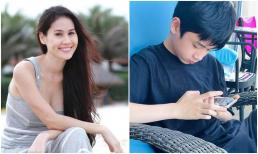 Thân Thúy Hà khoe loạt ảnh chụp vội mừng ngày sinh nhật con trai lớn, cậu bé liền gây sốt vì ngoại hình ấn tượng 