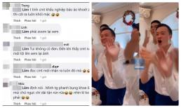 Lương Mạnh Hải suýt bị dân mạng 'tấn công' vì khoảnh khắc như phanh áo lố lăng trong đám hỏi của Minh Hằng