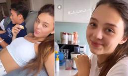 Thủ môn Bùi Tiến Dũng đăng ảnh vợ Tây xuề xòa khi ở nhà, hé lộ cuộc sống sau khi kết hôn