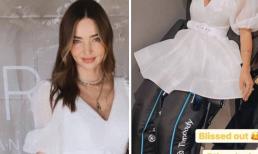 Dân mạng tá hỏa với kiểu mặc váy mix với quần của phu nhân tỷ phú quyến rũ nhất thế giới