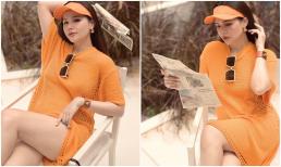 Hậu công khai mang bầu lần 2, Phanh Lee tung loạt ảnh đời thường khoe nhan sắc điểm 10, thần thái miễn chê