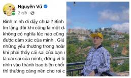 Nguyên Vũ 'vỗ mặt' một số nghệ sĩ bao biện, bênh vực cho Hữu Tín dù dính scandal dùng chất kích thích
