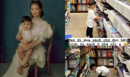 Con trai Hoà Minzy xứng danh nhóc tì chăm chỉ nhất Vbiz: Vừa đọc hết tủ sách đã tức tốc đi mua mới, nhìn dáng vẻ đăm chiêu càng bất ngờ