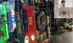 Về chịu tang bà nội 112 tuổi thì bị lật xe khách, nam sinh tử vong