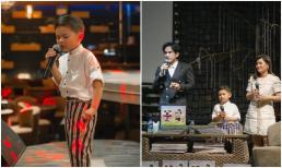 Vợ cũ Đan Trường khoe hình ảnh con trai tập trung biểu diễn như ca sĩ chuyên nghiệp, rất có tương lai nối nghiệp ba!