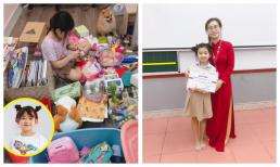 Mới 9 tuổi, con gái Mai Phương đã có ý thức tự lập cao và thành tích học tập đáng ngưỡng mộ