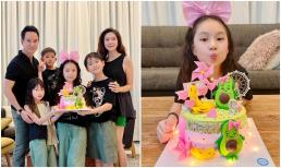 Con gái Lý Hải - Minh Hà được ba mẹ tổ chức sinh nhật ấm cúng tại gia, cô bé gây sốt với ngoại hình cực xinh xắn
