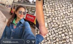 Phanh Lee du lịch nước ngoài hậu thông báo mang bầu lần hai, cái nắm tay với chồng đại gia đủ biết được 'yêu chiều' cỡ nào 