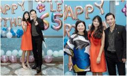 Trần Bảo Sơn diện vest bảnh bao mừng sinh nhật mẹ ruột, cô con gái trổ visual đúng chuẩn Hoa hậu tương lai 