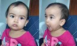 Con gái Võ Hạ Trâm bắt chước mèo cực hài, 'mẹ bỉm' ngồi kế bên cũng cười đến đau bụng vì biểu cảm của ái nữ