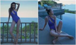 Siêu mẫu Thanh Hằng lại ghi điểm khi tung ảnh diện đồ tắm đỉnh không chỗ chê, fans sắc đẹp rần rần khen ngợi