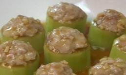 Dưa chuột có cách chế biến mới, nhìn ngon và hấp dẫn, các bé thích lắm