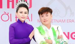 NTK Tommy Nguyễn và Hoa hậu Lý Kim Ngân chấm thi tại Đại học Tây Nguyên