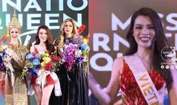 Trân Đài chiến thắng ngoạn mục phần thi Tài năng tại MIQ, Hương Giang và dàn sao đồng loạt gửi lời chúc mừng