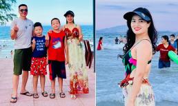 Chị chồng bị ghét nhất 'Thương ngày nắng về' - Thu Hà bung xõa khi đi du lịch hè cùng chồng con 