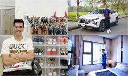 Được đàn em Hoàng Đức tiết lộ là 'Vua đất', tiền đạo Tiến Linh giàu cỡ nào?