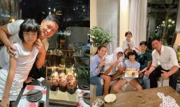 Bình Minh và bà xã cùng tổ chức tiệc sinh nhật ấm cúng cho con gái cưng, khung ảnh cả gia đình hạnh phúc gây sốt