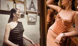 Xuất hiện với gương mặt hốc hác, gầy đến mức lộ hõm má sâu, Lệ Quyên khiến dân tình lo sốt vó