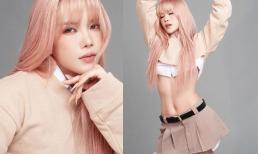 Chán style 'bánh bèo', Thiều Bảo Trâm tung bộ ảnh cực cá tính, nhìn đến vòng eo mà mê mẩn vì không chút mỡ thừa