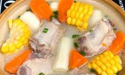 Công thức nấu canh sườn hầm khoai mỡ thơm ngon bổ dưỡng, ăn ba bát cơm cũng không đủ