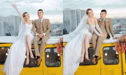 Lương Bằng Quang bất ngờ tung ảnh cưới cực tình bên Ngân 98, còn úp mở chuyện kết hôn vào tháng sau 
