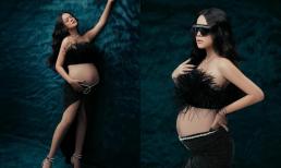 Phạm Quỳnh Anh tự tin tung bộ ảnh siêu xịn khoe bụng bầu vượt mặt, gây chú ý với chia sẻ như ngầm xác nhận chuyện sinh nở lần 3