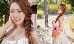 Bà xã Chi Bảo hoá 'nàng thơ' yêu kiều hết nấc, nhan sắc gái một con đúng là đỉnh của chóp