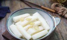 Củ cải chua tự tay mình ngâm chua ngọt, ăn xong mới biết hàng bán bên ngoài không ngon bằng mình làm