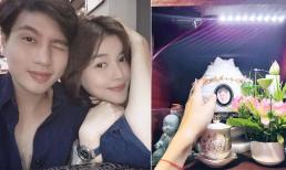 Cao Thái Hà đi chùa tưởng nhớ 1 năm diễn viên Đức Long qua đời, lời nhắn nhủ khiến ai cũng xúc động 