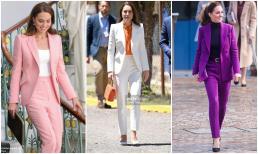 Công nương Kate mặc suit đẹp không đối thủ, nhận được cơn mưa lời khen từ cư dân mạng