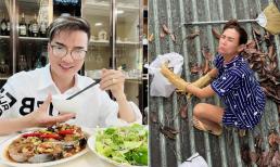Sao Việt 24/6: 'Bữa cơm nghèo' của Đàm Vĩnh Hưng có gì? Siêu mẫu Võ Hoàng Yến mếu máo khi dọn rác trên mái nhà 