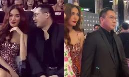 Lan Khuê nắm chặt tay và 'kè kè' ông xã tại Chung kết Hoa hậu Hoàn vũ, có hành động lạ khi nghe Hương Ly ứng xử bằng tiếng Anh