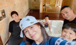 MC Nguyễn Hoàng Linh đưa con riêng của chồng cùng đi du lịch, cách ứng xử khiến dân tình phải nể 