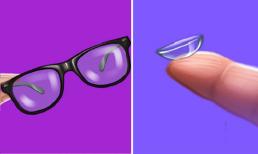 Bị cận nên sử dụng kính áp tròng hay kính gọng thì tốt hơn?