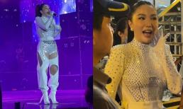 Tái xuất sân khấu với ngoại hình mũm mĩm, nhưng màn hát live của Bảo Thy mới là tâm điểm gây chú ý