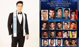 Đại diện Việt Nam - Xuân Đạt được chuyên trang Missosology dự đoán đăng quang Nam vương Siêu quốc gia 2022