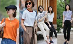 Gợi ý cho phụ nữ tuổi trung niên: Đừng mua một đống áo phông, chỉ cần có 4 kiểu áo này trong tủ quần áo vừa thời trang vừa rất Tây