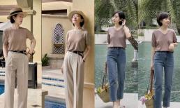 Lời khuyên dành cho phụ nữ tuổi trung niên: Đừng mua những chiếc quần quá cầu kỳ, 'quần liền màu' được ưa chuộng năm nay, thanh lịch và cao cấp