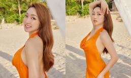 Bà xã Chi Bảo khoe loạt khung ảnh sống ảo dưới nắng, body hậu sinh nở giờ đây đã nuột nà hơn hẳn