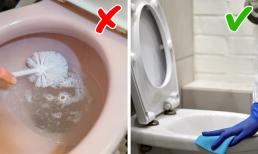 Sai lầm khi làm sạch mà hầu hết mọi người đều mắc phải
