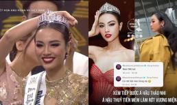 Sau Thảo Nhi, đến lượt Á hậu 2 Thuỷ Tiên 'mém' làm rớt vương miện, Miss Universe Việt Nam sợ hãi tột độ