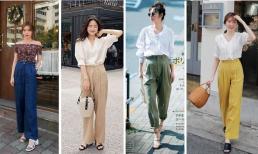 Mặc 'áo crop-top + quần cạp cao' trong mùa hè để trông cao hơn và có đôi chân dài hơn, các nàng thấp bé đừng bỏ qua nhé!
