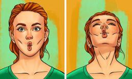 8 bài tập đơn giản giúp ngăn ngừa tình trạng da mặt chảy xệ, chặn đứng dấu hiệu lão hóa