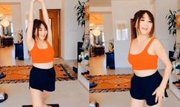 'Đát Kỷ' Ôn Bích Hà khoe ảnh tập thể dục, body tuổi U60 ra sao mà khiến dân mạng rần rần